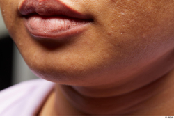 Face Mouth Cheek Skin Woman Asian Slim Studio photo references